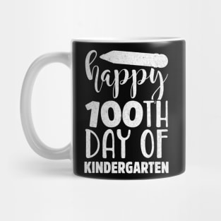 Happy 100th Day of Kindergarten for Teacher or Child Mug